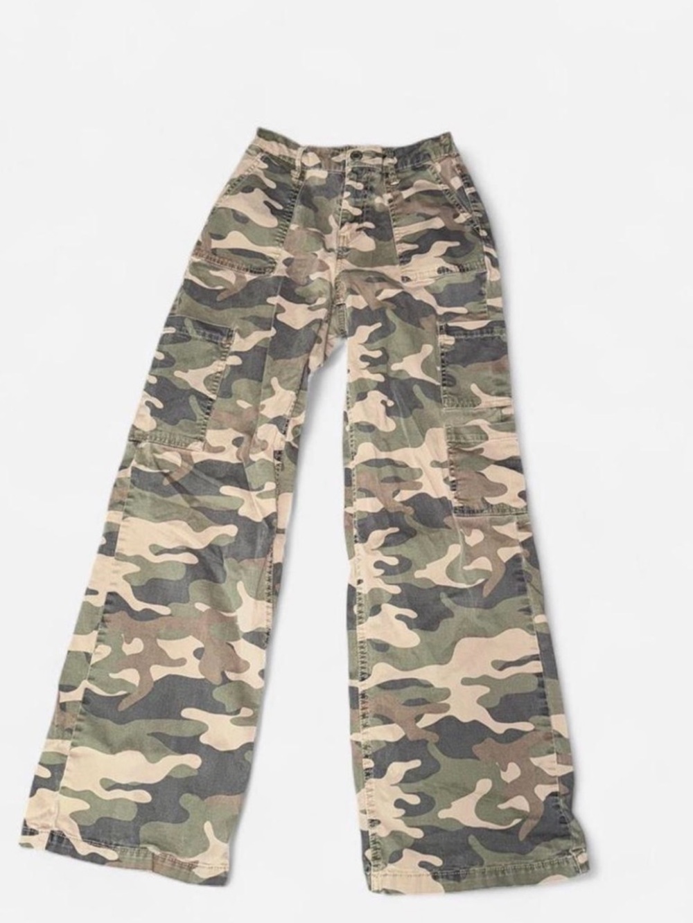 Camo cargo pants